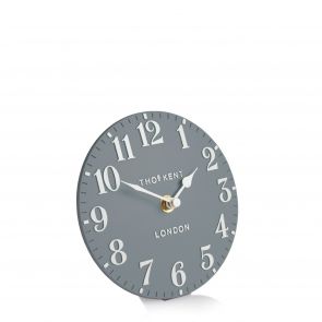 Bfs Clocks 6" Arabic Mantel Clock Flax Blue