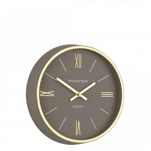 BFS Clocks 10'' Hampton Wall Clock Taupe