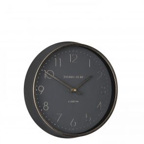BFS Clocks 10'' Hampton Wall Clock Graphite