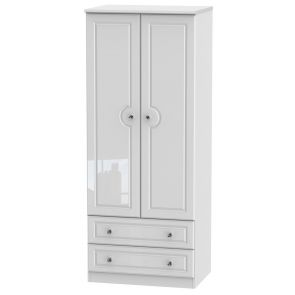 Chantilly 2ft6in 2 Drawer Robe