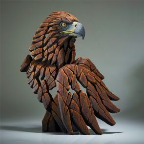 Edge Sculpture Golden Eagle Bust