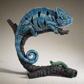 Edge Sculpture Chameleon (Blue)