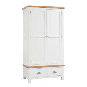 Hampshire Painted Double Robe with 2 Drawers