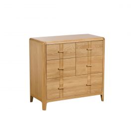 Maddison Bedroom 5 Drawer Wide Chest