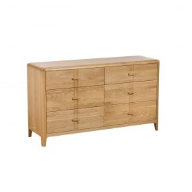 Maddison Bedroom 6 Drawer Wide Chest
