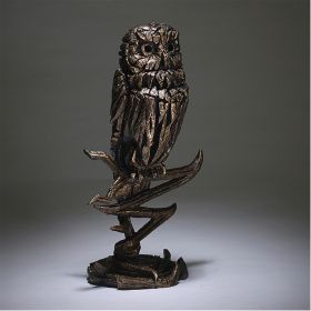 Edge Sculpture Owl Golden