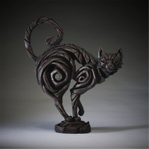 Edge Sculpture Cat Black