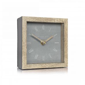 BFS Clocks 5'' Nordic Mantel Clock Cement