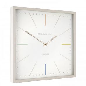 BFS Clocks 20'' Editor Wall Clock Light Grey