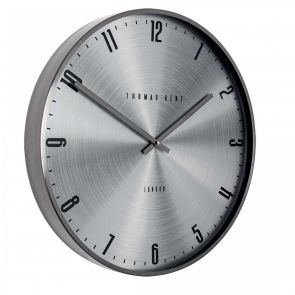 Bfs Clocks 21" Jewel Wall Clock Platinum