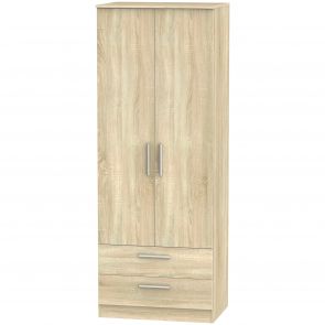 Zelah 2ft6in 2 Drawer Robe