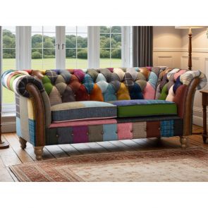 Winchester Patchwork 2 Seater Sofa