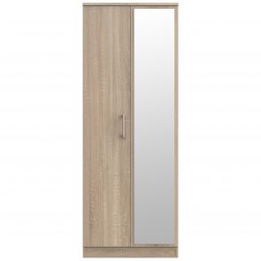 Delta Tall 2ft6in Mirror Robe