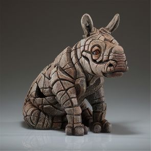 Edge Sculpture White Rhinoceros Calf
