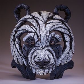 Edge Sculpture Panda Bust Black/White