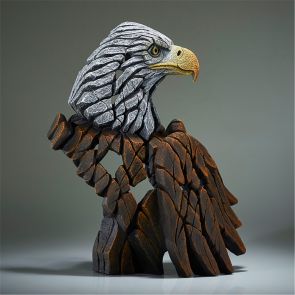 Edge Sculpture Bald Eagle Bust