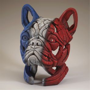 Edge Sculpture French Bulldog Bust-Tricolours