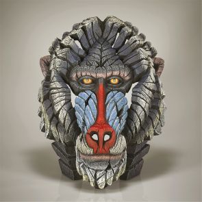 Edge Sculpture Mandrill Bust