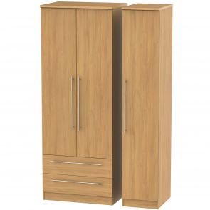 Hammond Tall Triple 2 Drawer Robe