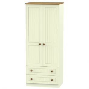 Malvern 2ft6in 2 Drawer Wardrobe