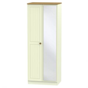 Malvern Tall 2ft6in Mirror Wardrobe