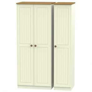 Malvern Triple Plain Wardrobe