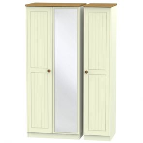 Malvern Triple Mirror Wardrobe
