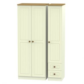 Malvern Tall Triple Plain Robe + Drawer Robe