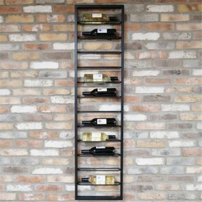 Industrial Wine Wall Rack